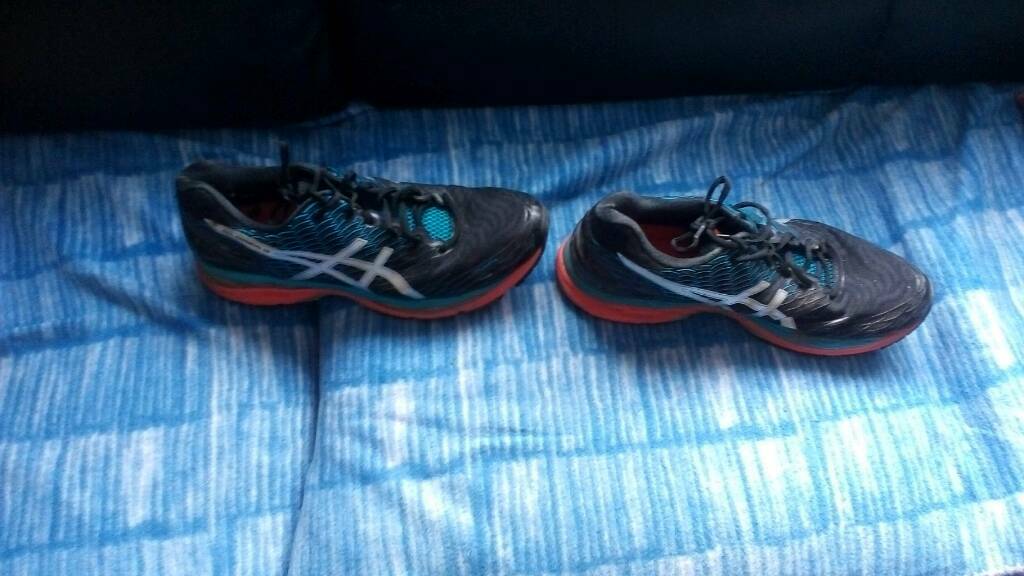 asics gel nimbus 18 mens size 12